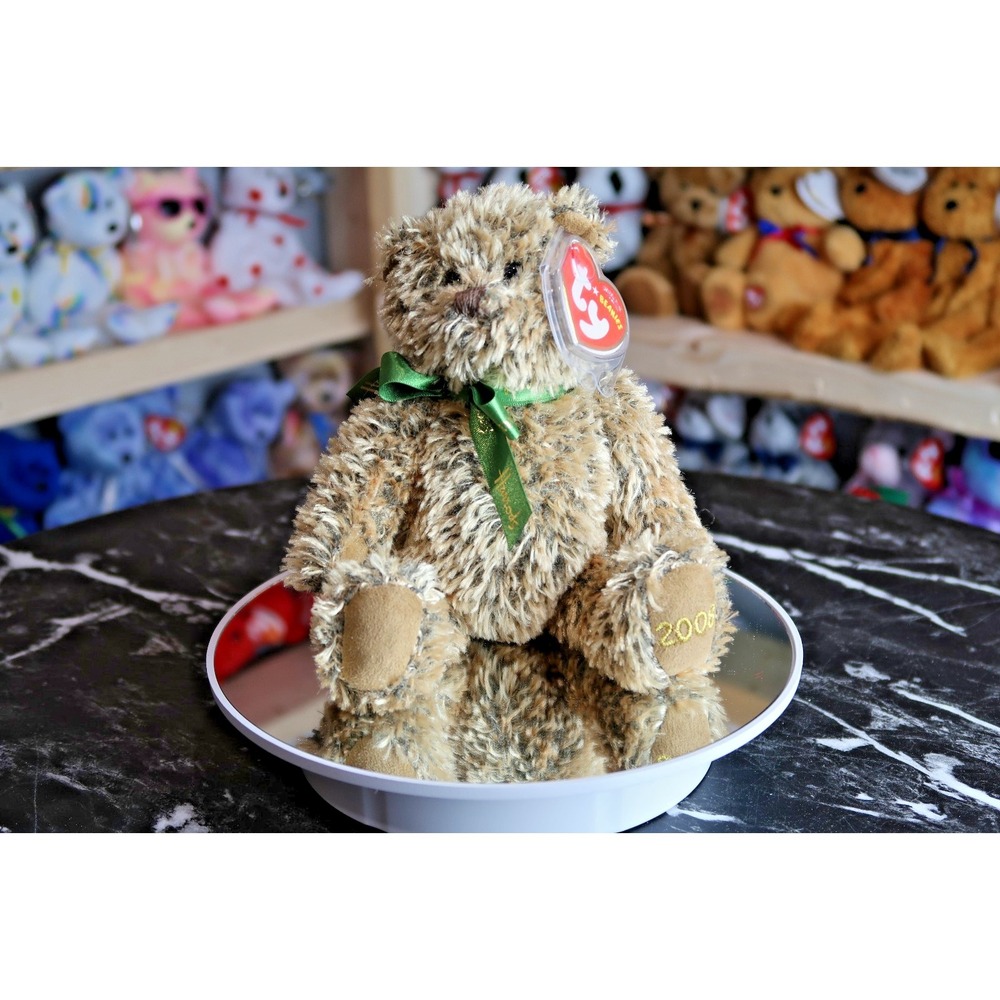 TY Beanie Baby - Sheba the Harrods Bear (UK Exclusive) | MWMT | Vintage | Rare